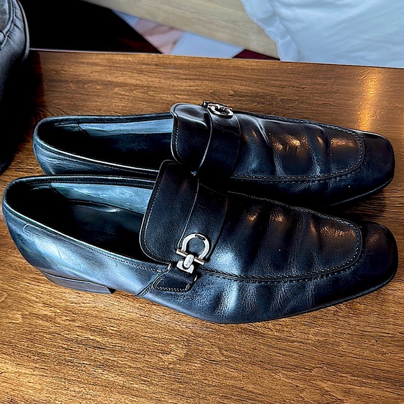 Salvatore Ferragamo Mens Penny Loafer - Picture 1 of 2
